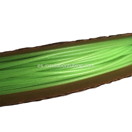 Cubierta de color verde Luminous Fly Tying Tubes